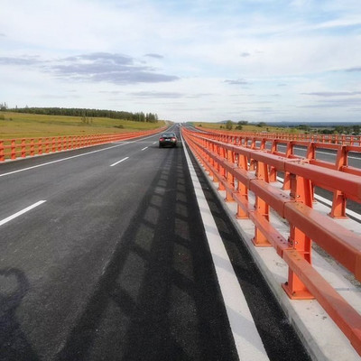 福建莆田201不锈钢复合管护栏高速公路防撞栏绿洲护栏