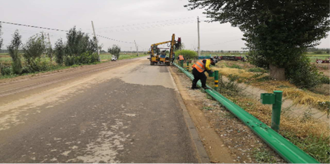 县交通运输局扎实开展农村公路夏季集中养护工作