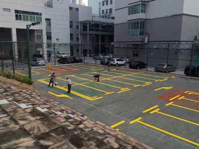 清水河去哪找小区划禁停网格线施工厂家